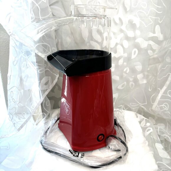 GreenLife Electric Hot Air Corn Popper w/ Measuring Cup & Butter Melting Tray - Picture 3 of 13